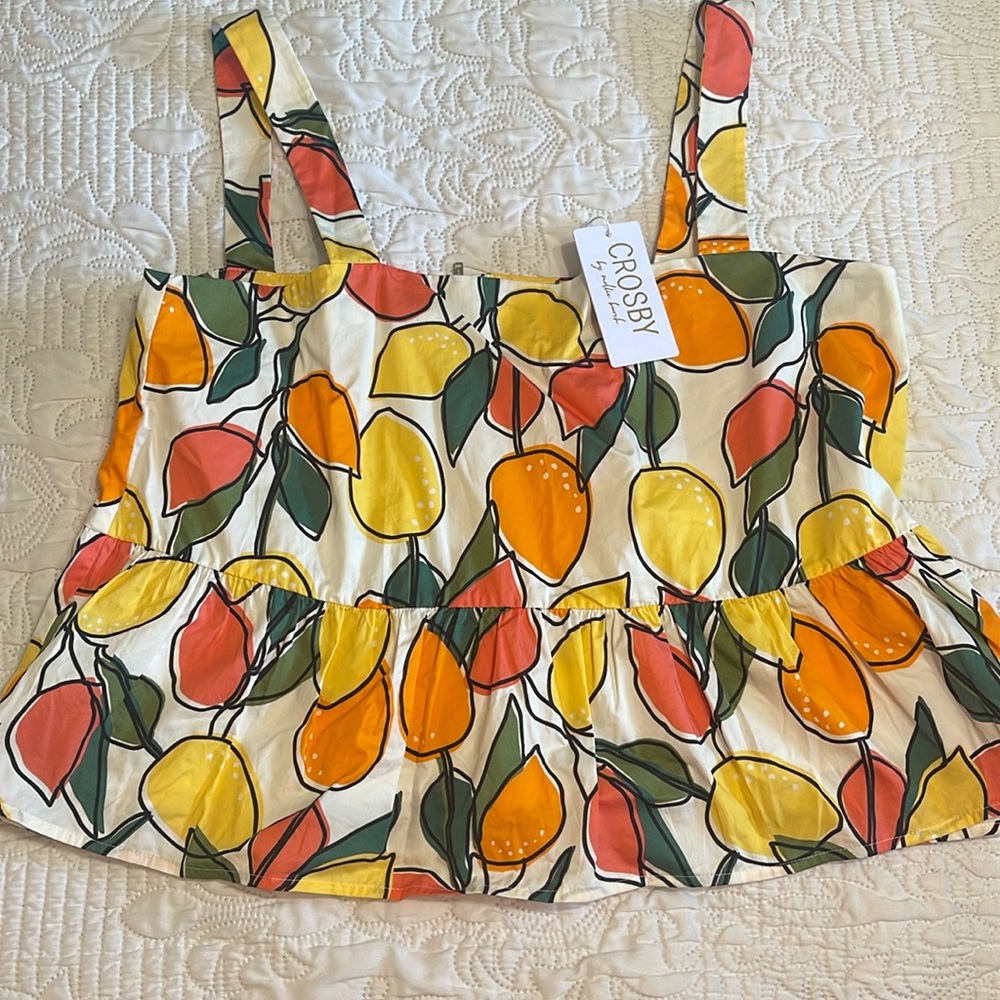Crosby Kami Top in Citron